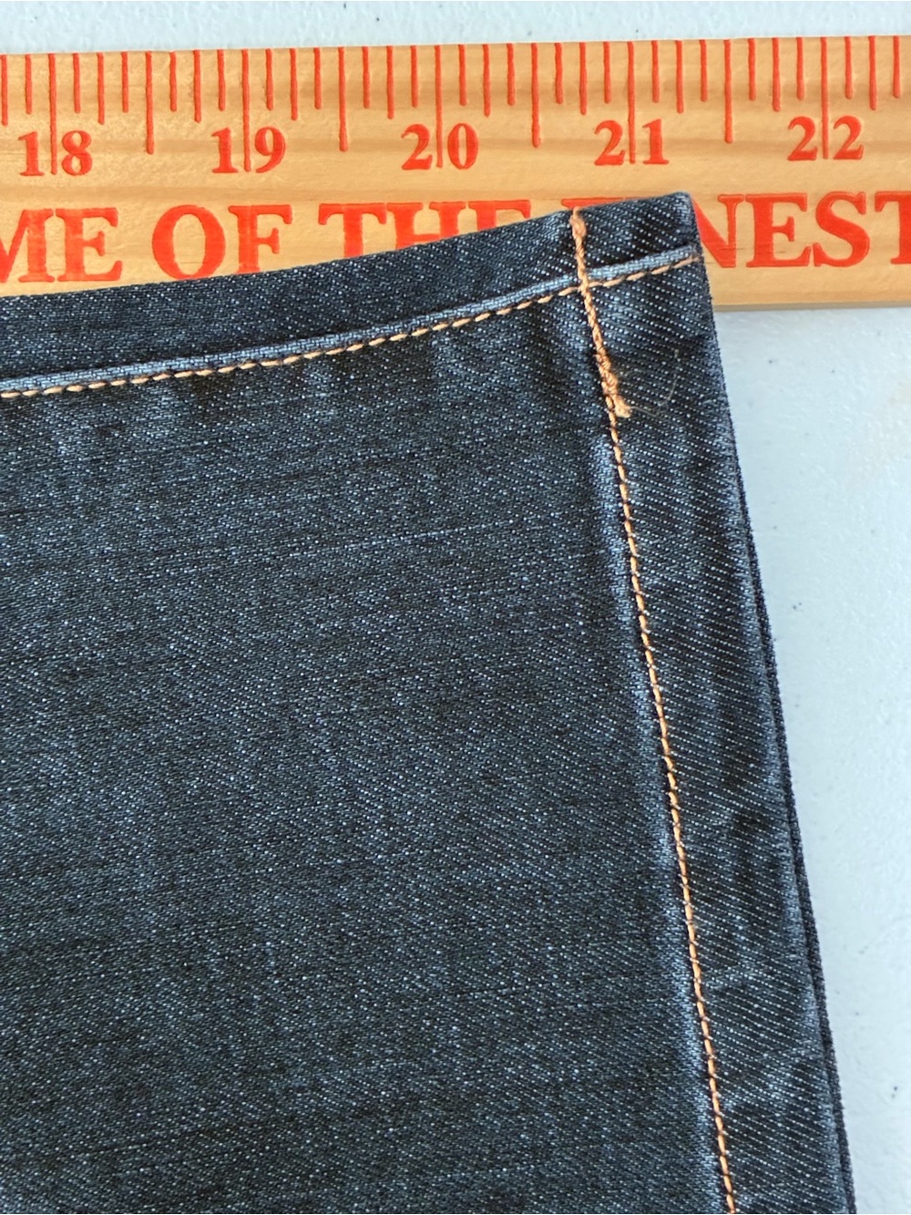 Cache Studded Pocket Denim Capri Jeans Women’s Size 6 Blue Cropped Stretch - Picture 8 of 8